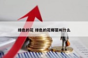 绿色的花 绿色的花椰菜叫什么