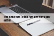 比特币精准价格 比特币价格走势透明实时价格监控