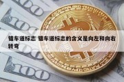错车道标志 错车道标志的含义是向左和向右转弯
