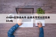steam比特币大亨 比特大亨可以挖出来btc吗