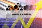 竞聘优势 个人竞聘优势