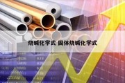 烧碱化学式 固体烧碱化学式